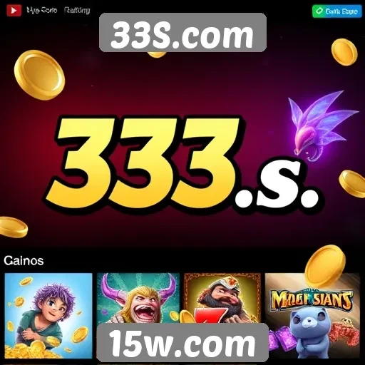 Principais jogos disponíveis na plataforma 33S.com